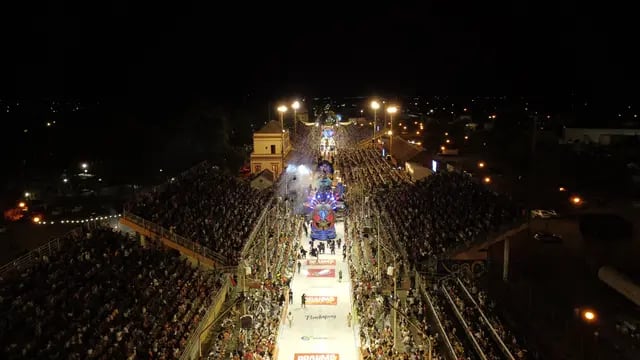 Más de 25 mil espectadores en el Carnaval de Gualeguaychú