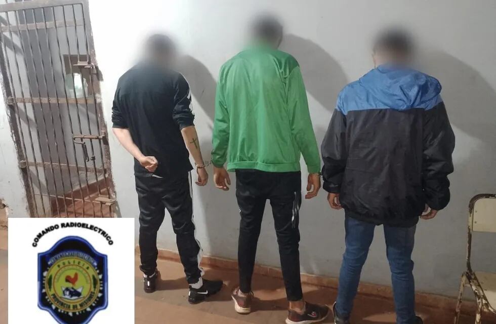 Tres detenidos por vandalismo en Eldorado.