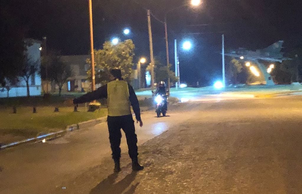 Operativo conjunto de las fuerzas de seguridad en la noche tresarroyense