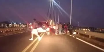 Se entregó el conductor involucrado en el choque fatal sobre el Puente Posadas-Encarnación