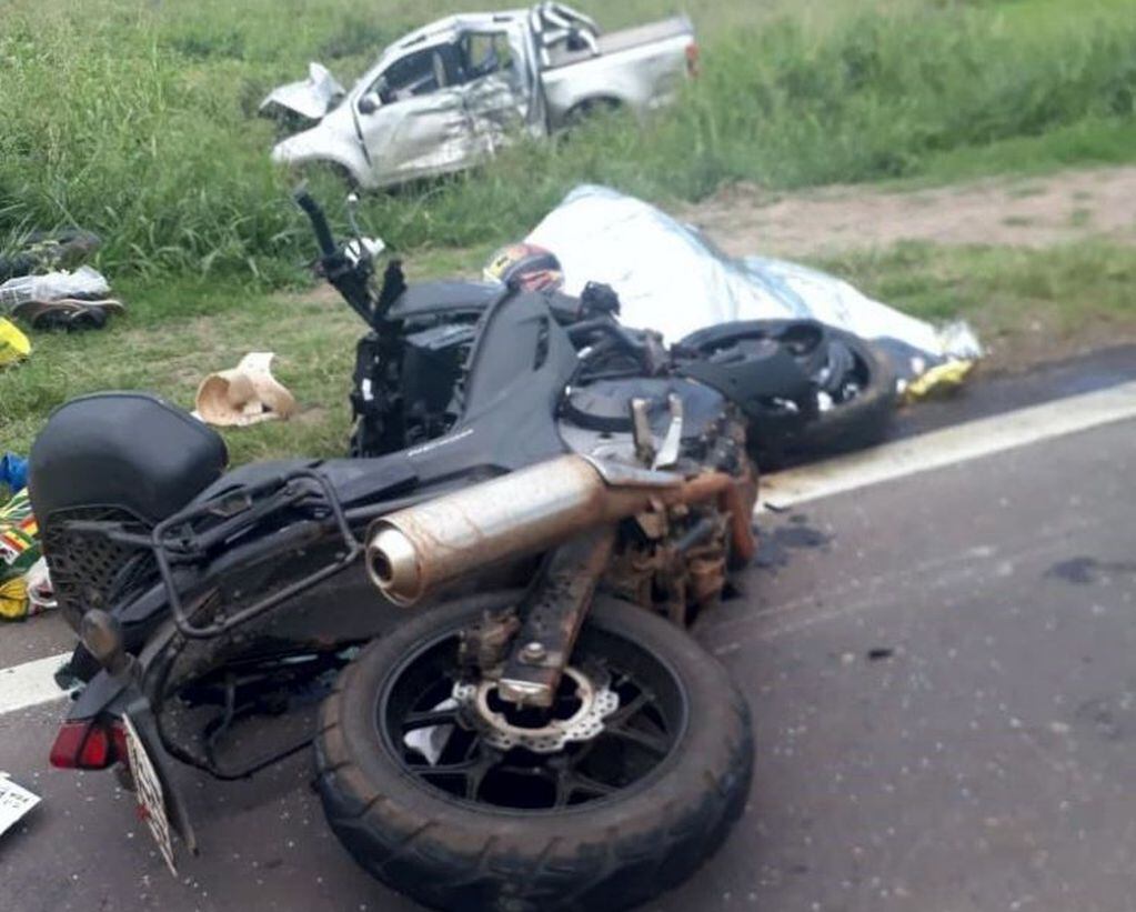 Accidente fatal en Ruta 16. (Foto: Diario Chaco)