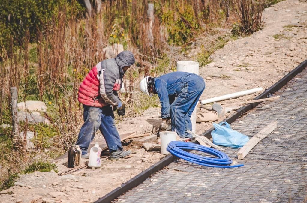 Avanza la obra de la bicisenda “Pensar Malvinas” en Ushuaia