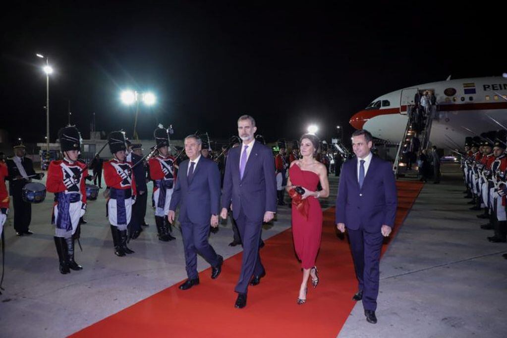 La visita de los reyes de España en Córdoba recibidos por Juan Schiaretti. (Prensa Gobierno)