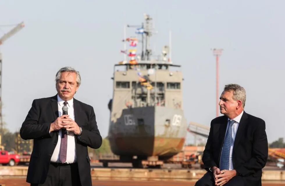 Alberto Fernández anunció la creación de un fondo de 400 millones de dolares para la producción militar. (Foto: Presidencia)