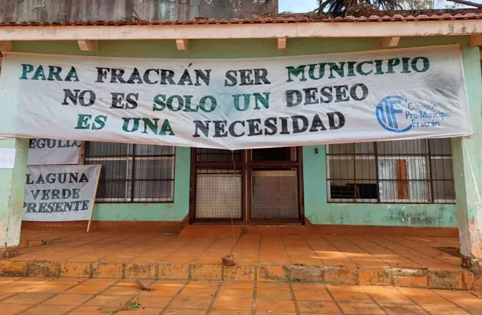 Vecinos de Fracrán piden establecerse como municipio.