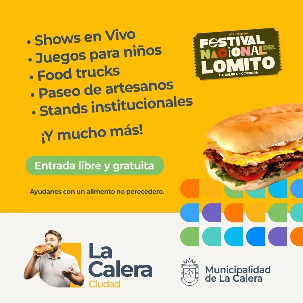 Festival Nacional del Lomito en Córdoba.
