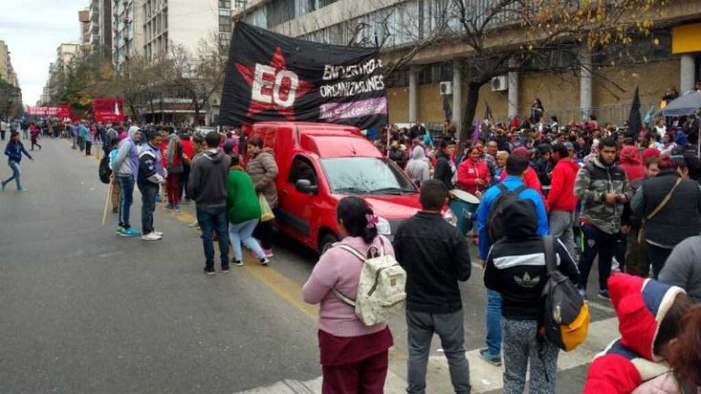 Marcha Federal por las calles de Córdoba
