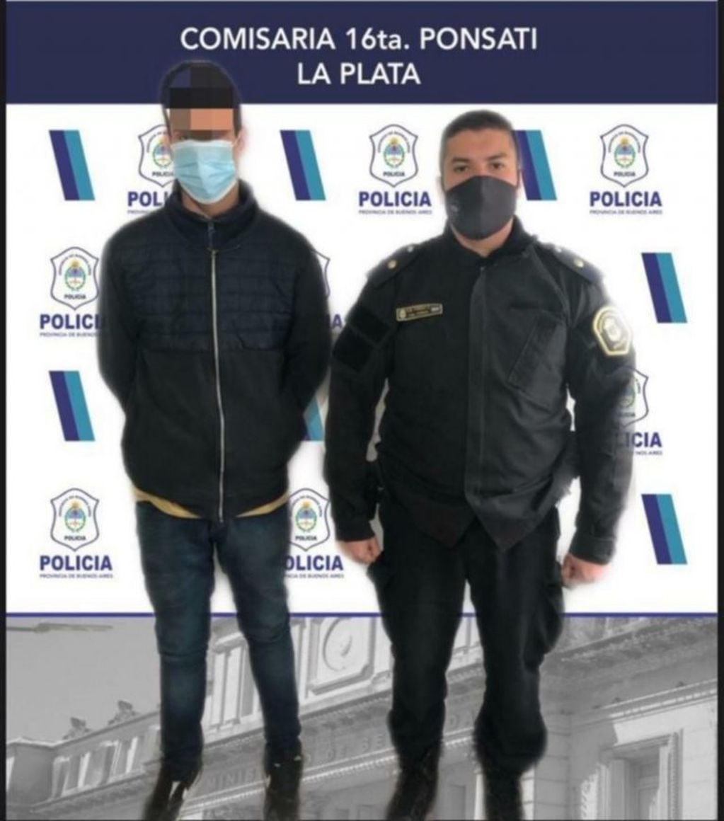Tras ser liberado por el Covid, cometió otro robo y fue detenido en La Plata (Web)