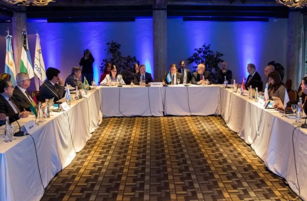 Reunión del Mercosur en Bariloche de los ministros de Salud de la región.
