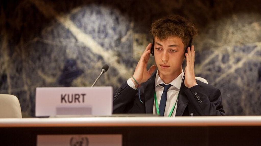 Kurt Ottosen en las Naciones Unidas.