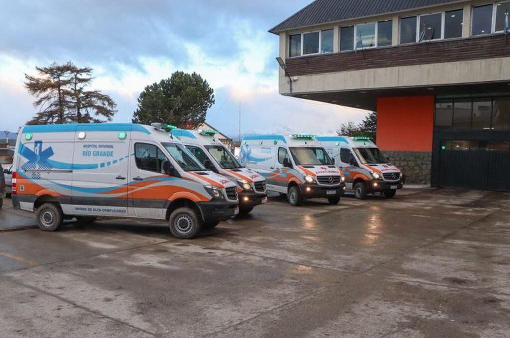 Nuevas ambulancias en Tierra del Fuego