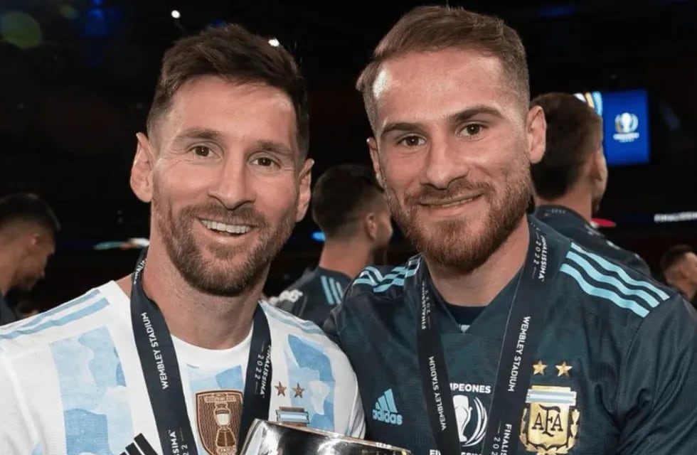 Lionel Messi y Alexis Mac Allister se convirtieron en grandes compañeros en los entrenamientos de la Selección.