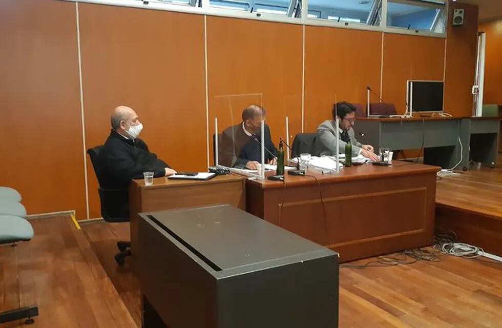 Agustín Rosa Torino durante el juicio en su contra