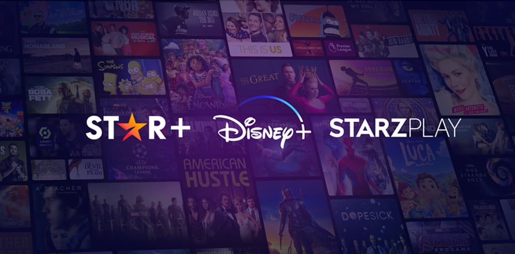 Las plataformas Star+, Disney+ y Starzplay ofrecen sus contenidos a cambio de una sola suscripción
