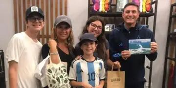 El exfutbolista argentino Javier Zanetti visitó las Cataratas del Iguazú: “Una experiencia inolvidable”