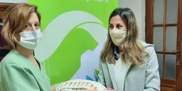 Donación de mantas para el servicio de Neonatología del Hospital Pirovano