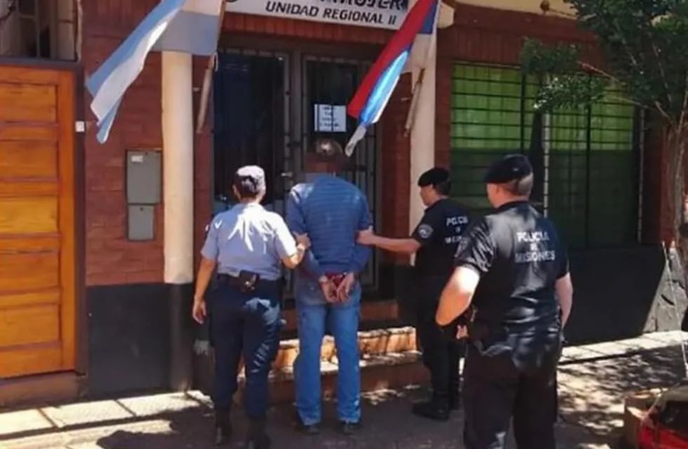 La Policía de Misiones detuvo a un hombre acusado de abusar de sus dos hijas menores. (Foto: El Territorio)