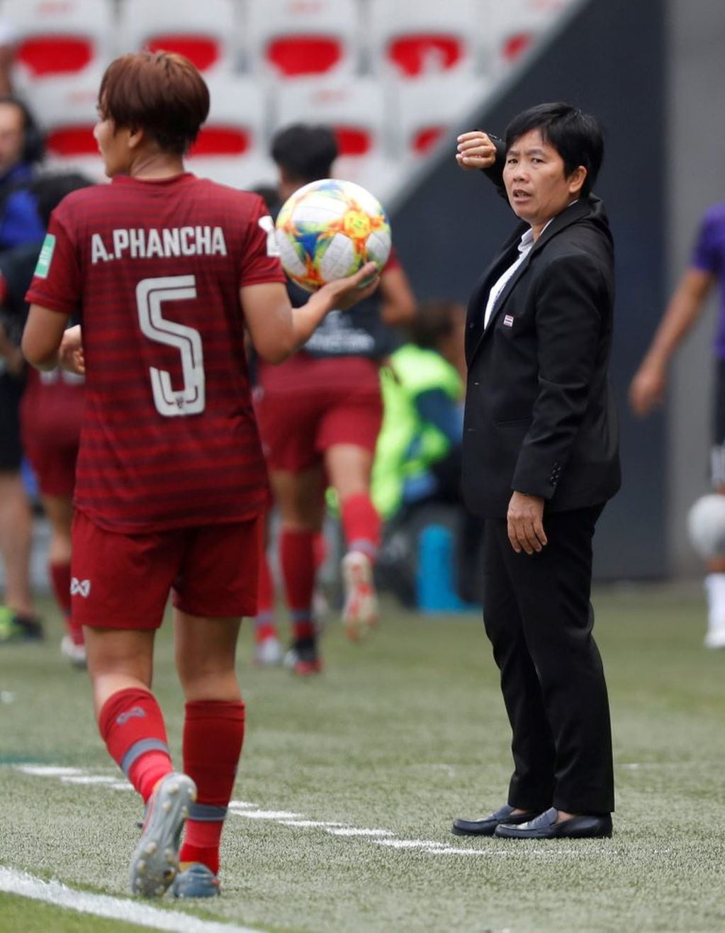 "Hemos progresado mentalmente", apuntó la entrenadora asiática Nuengrutai Srathongvian (Foto: REUTERS/Eric Gaillard)