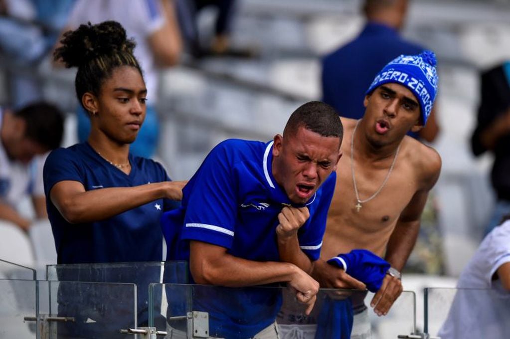 Descendió Cruzeiro y se produjeron graves incidentes (Foto: Yuri Edmundo/EFE)