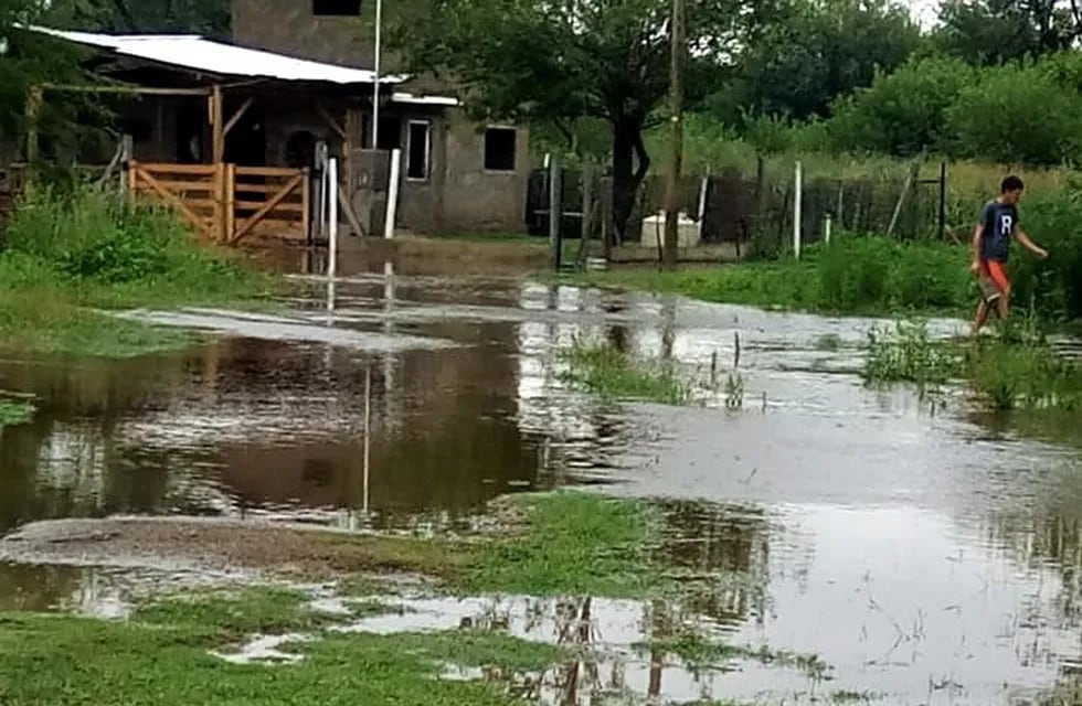 Inundación en Valle Alegre