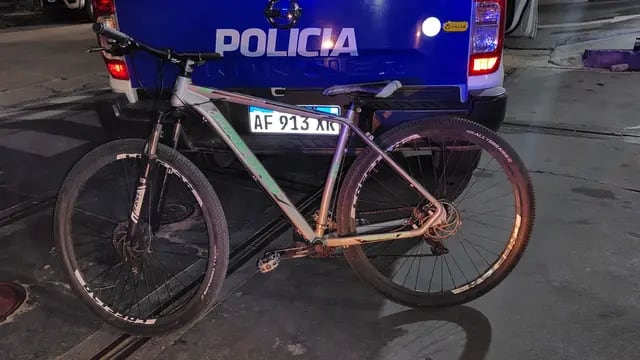 Bicicleta recuperada por las Cámaras de Seguridad VCP