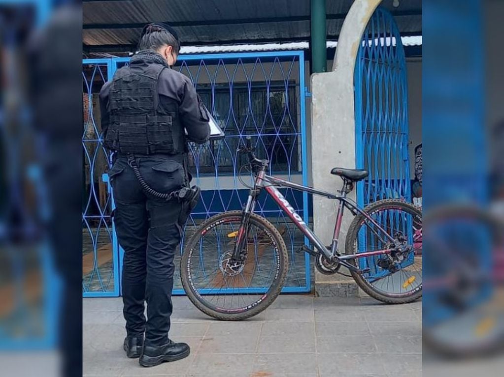 Terminó detenido tras intentar sustraer una bicicleta en Posadas.