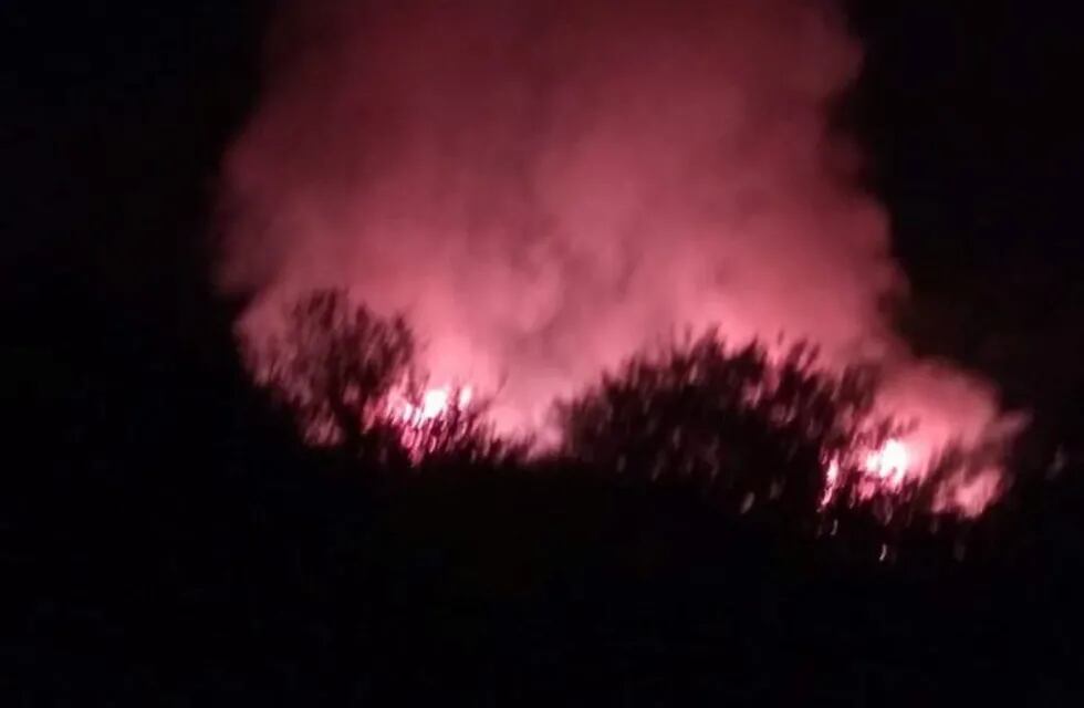 Incendio en Parque Síquiman.