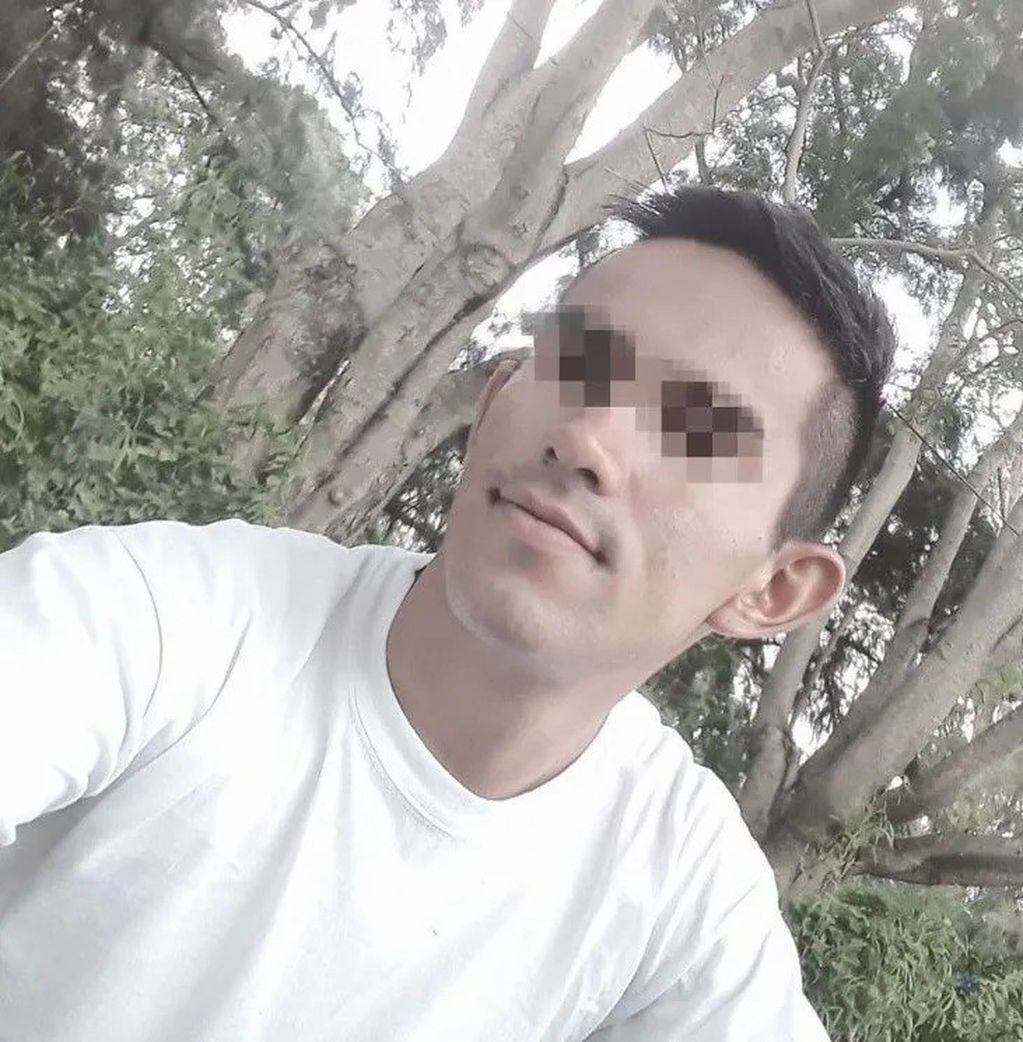 El detenido, Cristian Almirón (27)