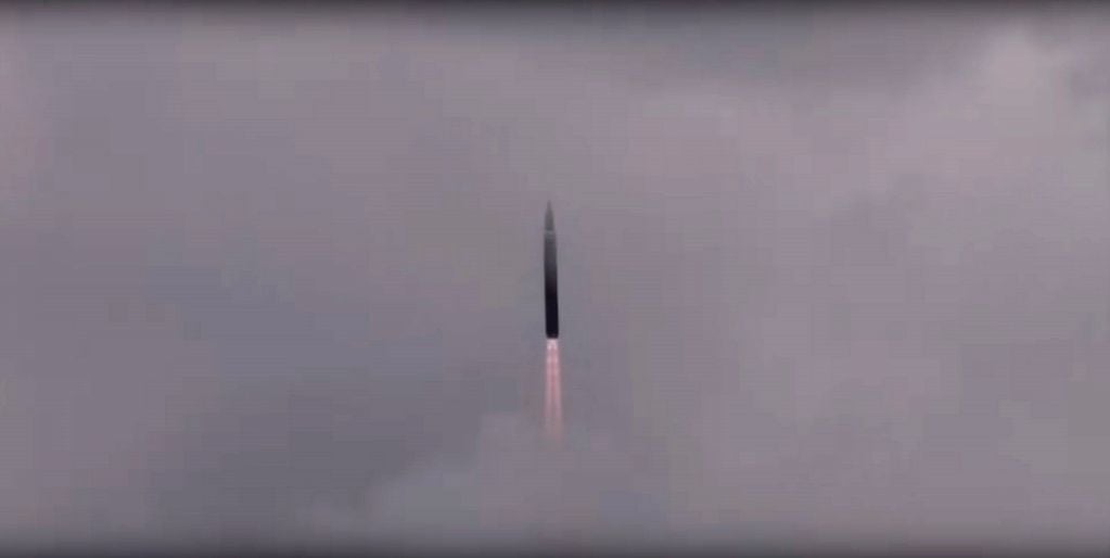 El misil hipersónico supera la velocidad del sonido. 