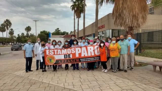 Médicos de paro en Chaco