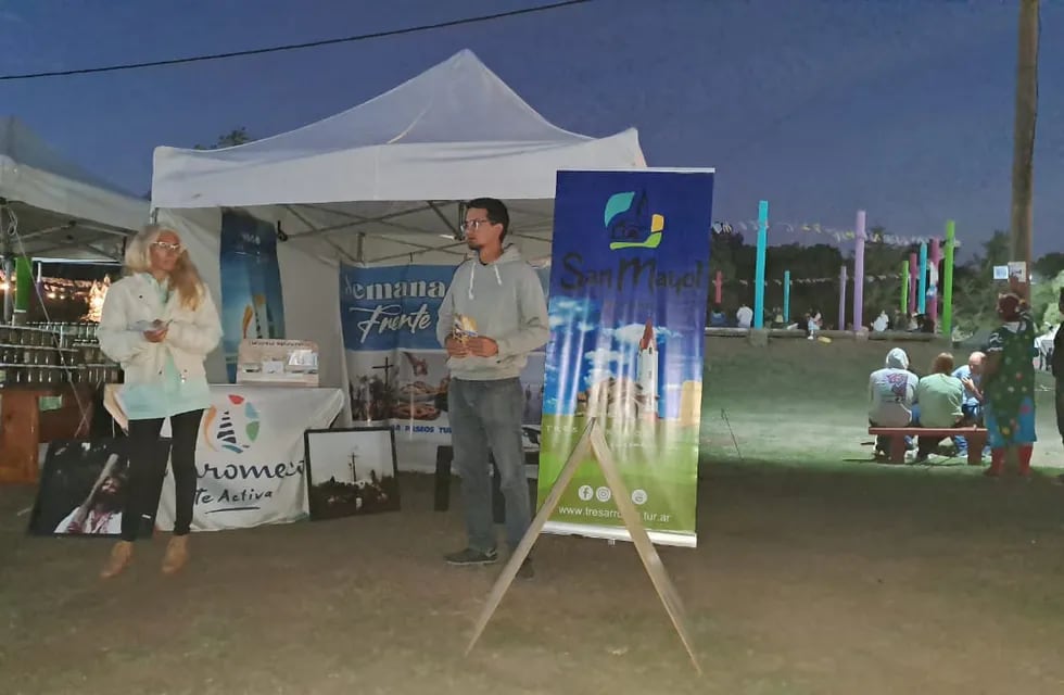 La Dirección de Turismo de Tres Arroyos estuvo presente en la Fiesta del Olivo  de Dorrego