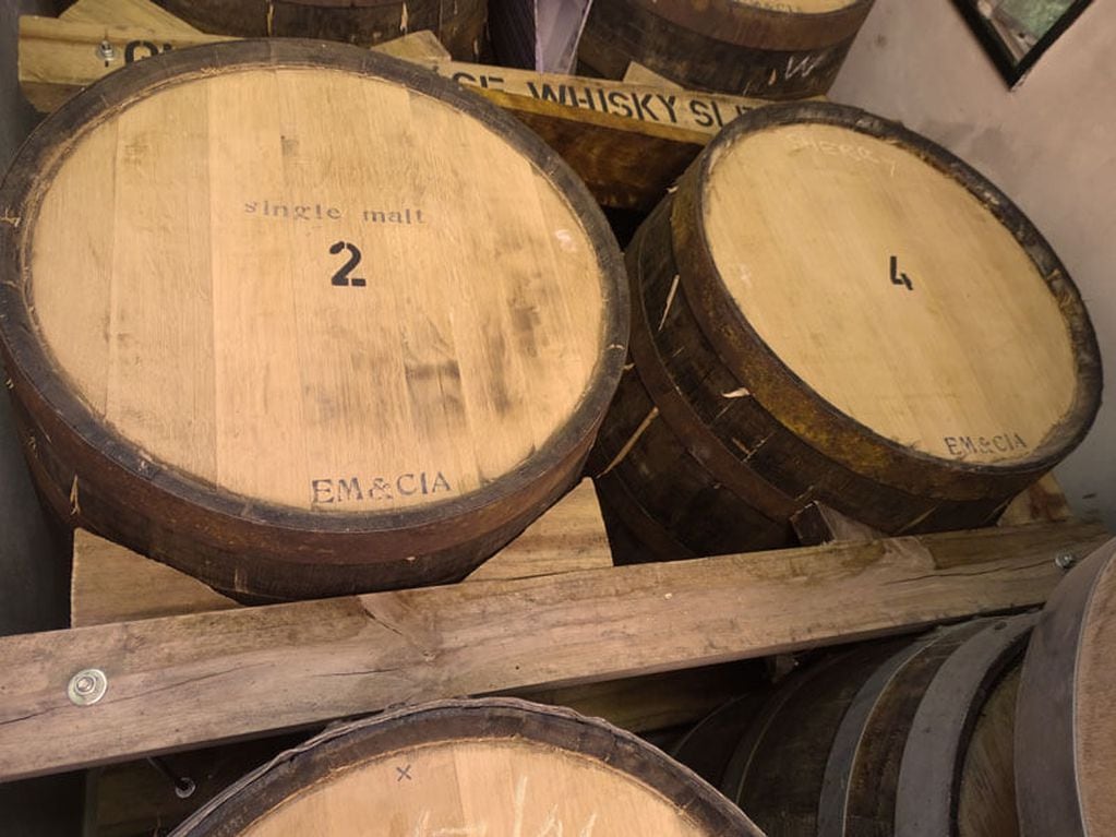 Las barricas son algo clave en la fabricación de whisky.