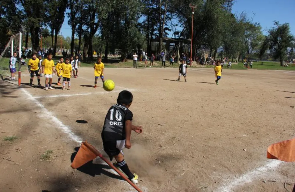 Liga Municipal de Fútbol Infantil en Villa Carlos Paz, año 2019. (Foto: archivo / Municipalidad VCP).