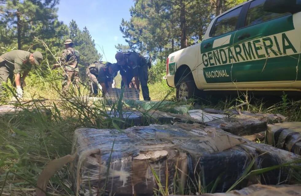 Gendarmería incautó drogas, vehículos y armas de fuego en el norte de Misiones.