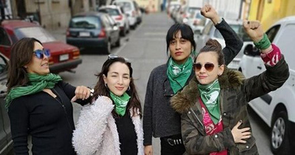 Hace días, Thelma Fardin viajó a Chile para marchar por el aborto legal