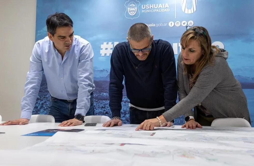 El intendente analizó el “Plan de Obras” de Ushuaia