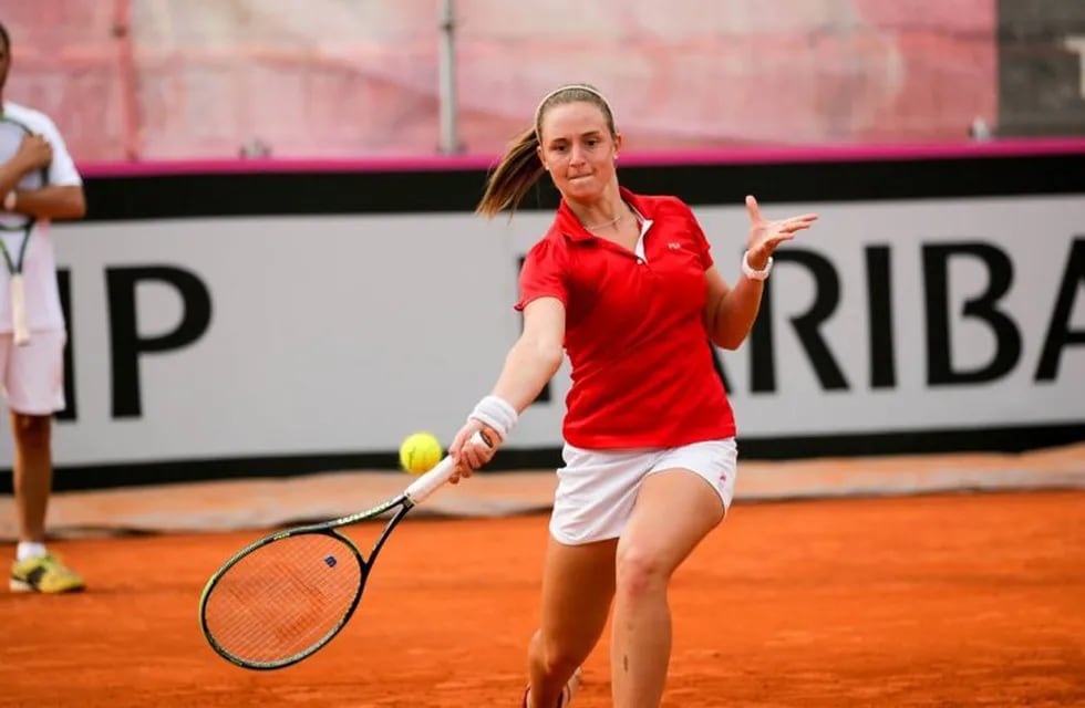 La joven de 20 años había abandonado durante un partido de dobles en Rumania. (Archivo)