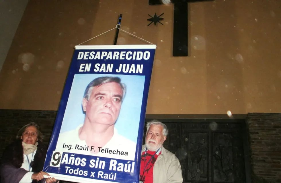 El ingeniero Raúl Tellechea desapareció en 2004. Los restos óseos encontrados en Ullum no pertenecían a él. Imagen de archivo.