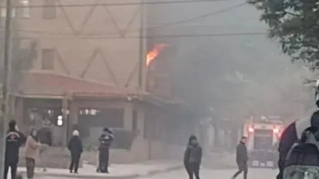 Incendio en un Hotel de Capilla del Monte