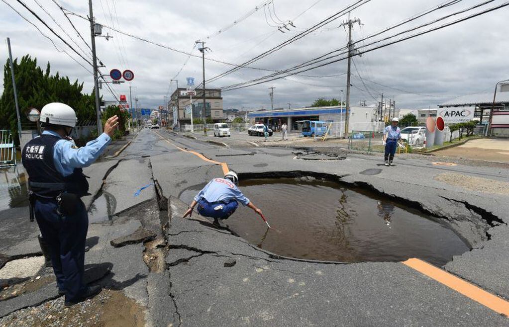 Las consecuencias del terremoto en Japón.