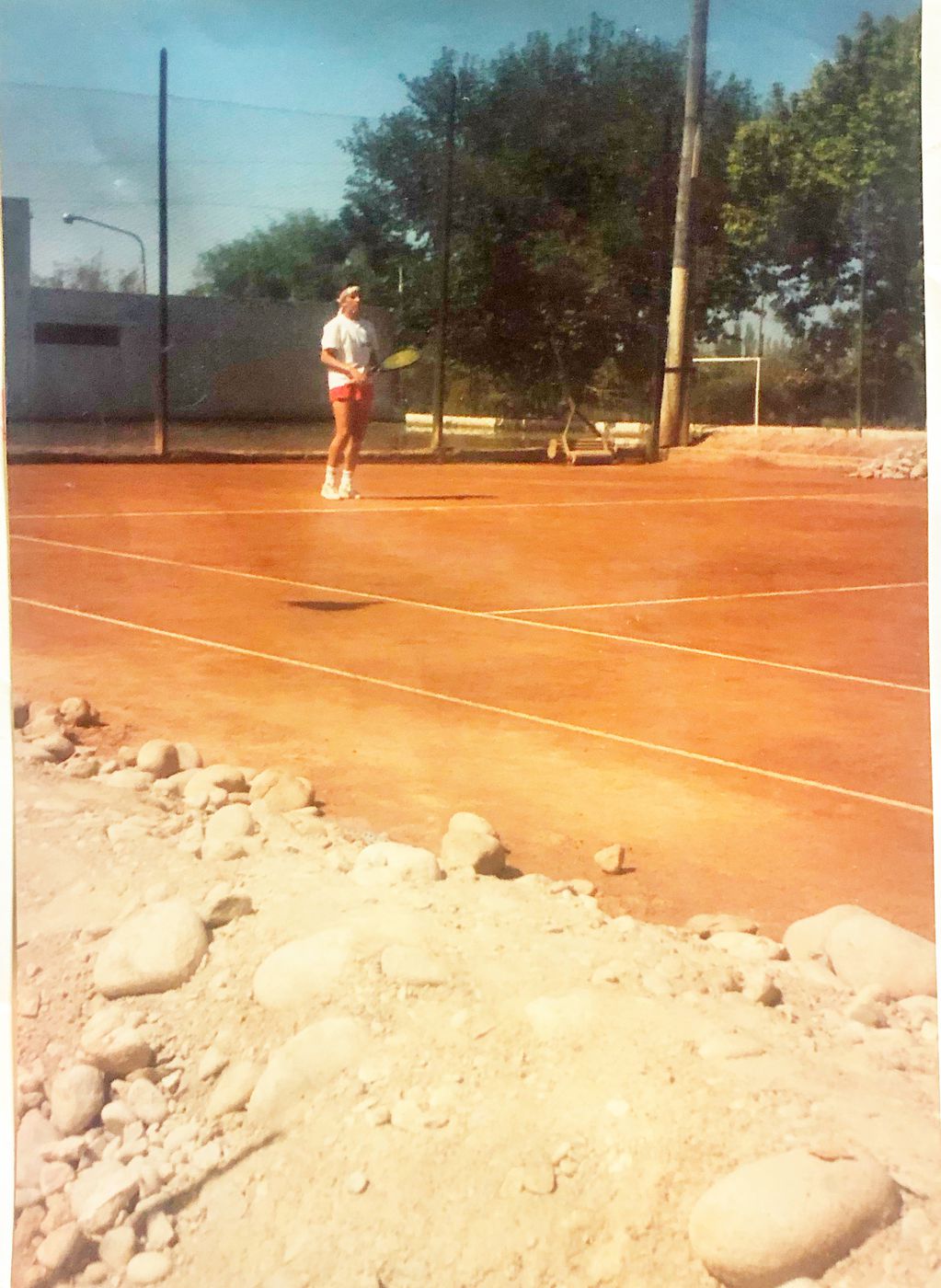 Graciela contó que volvió a jugar tenis con una amiga, después de 20 años de no tocar una raqueta. Para dar con su proyecto, volvió a entrenar.