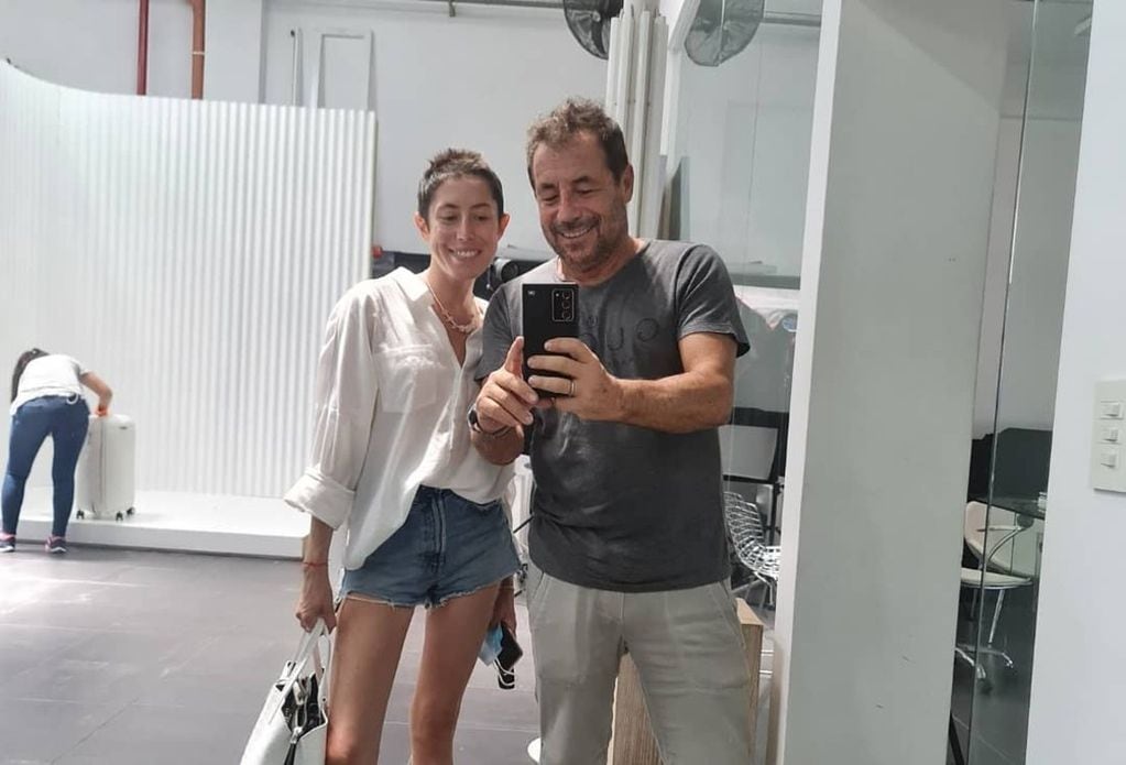 Ricky Sarkany y Sofía (Instagram).