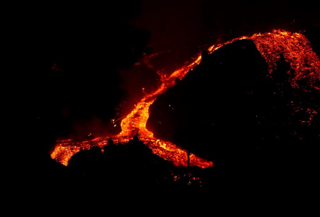 La erupción del volcán Cumbre Vieja dejó más de cinco mil vecinos evacuados.