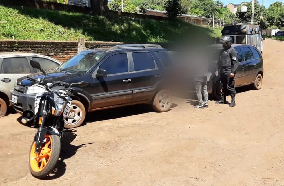Oberá: recuperaron dos vehículos con pedido de secuestro en Buenos Aires.