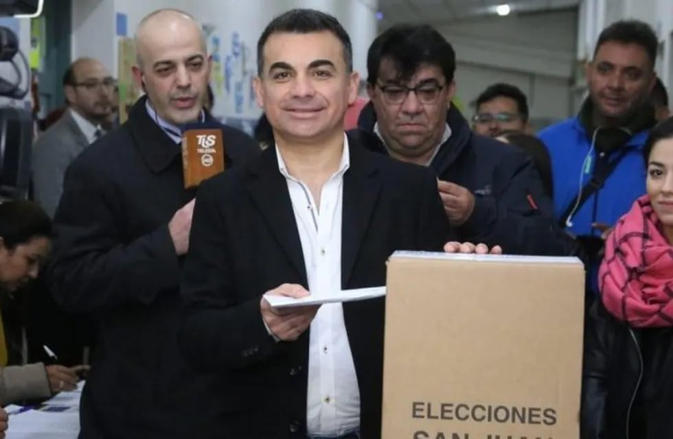 Fabián Gramajo es uno de los dos intendentes del Gran San Juan que consiguió la reelección en el 2019.