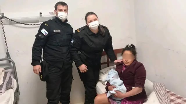 San Pedro: efectivos policiales ayudaron a dar a luz a una joven en su domicilio