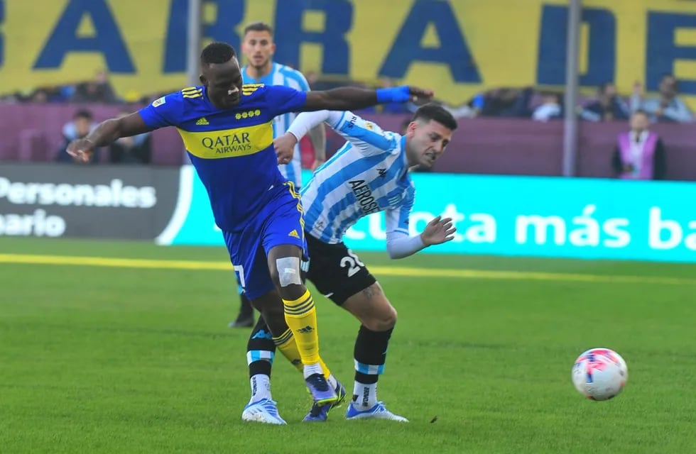 Tomás Chancalay se perdió un gol increíble ante Boca.