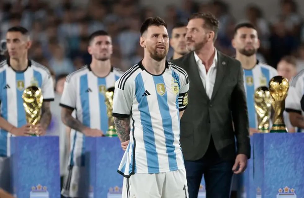 Lionel Messi y lo que dijo en los festejos de la Scaloneta. Foto: Twitter SportCenter.