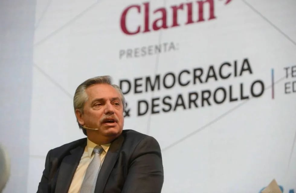 Alberto Fernández en el seminario \
