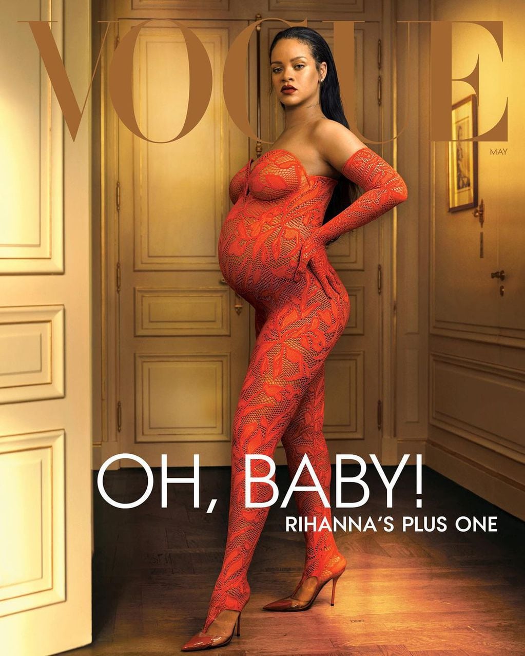 Rihanna, tapa de Vogue durante su embarazo